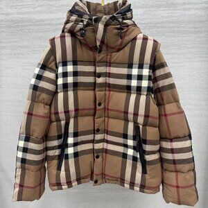 NOWT! Burberry - Archive Check Puffer Jacket